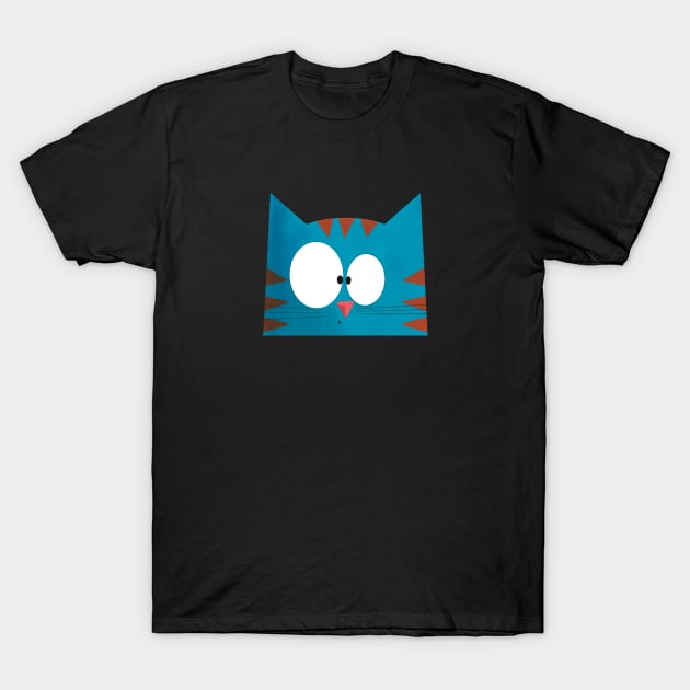 Cat T-Shirt by Serdarturali